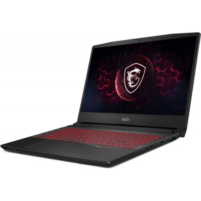 Ноутбук MSI GL66 12UEK-220RU 15.6" FHD, Intel Core i7-12700H, 16Gb, 512GB SSD, no ODD, NVidia RTX 3060 6 Gb, Win11, Серо-черный