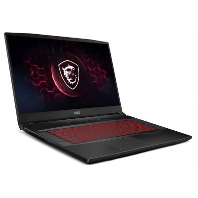 Ноутбук MSI GL76 12UEK-073XRU 17.3" FHD, Intel Core i7-12700H, 16Gb, 512GB SSD, no ODD, NVidia RTX 3060 6 Gb, DOS, Серо-черный