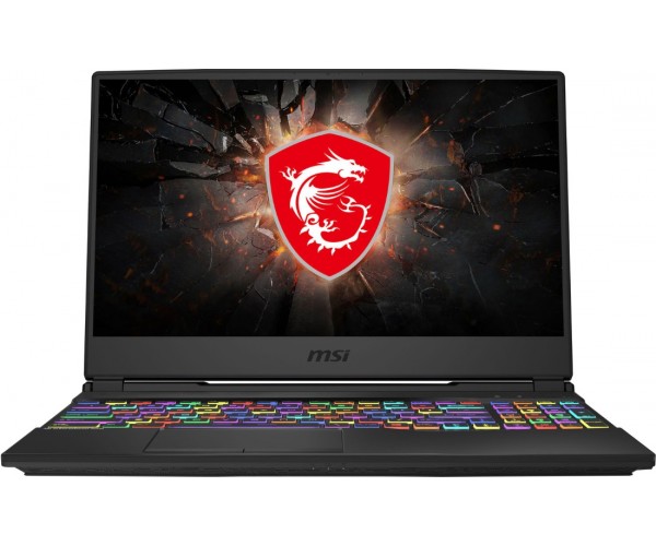 Ноутбук MSI GL65 9SCK-015RU Core i5 9300H, 8Gb, SSD 512Gb, no ODD, NVidia GTX1650 4Gb, Win10, Черный