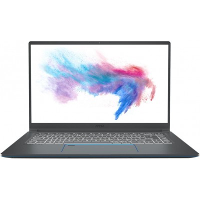 Ноутбук MSI Prestige 15 A10SC-213RU Core i5 10210U/8Gb/SSD512Gb/nVidia GeForce GTX 1650 MAX Q 4Gb/15.6"/IPS/FHD (1920x1080)/Windows 10/grey/WiFi/BT/Cam