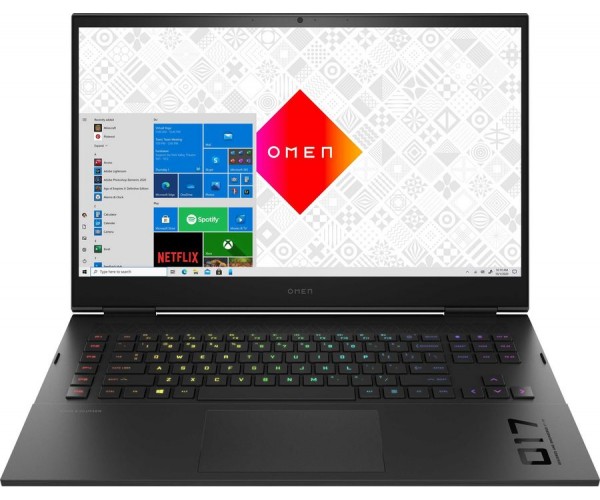 Ноутбук HP Omen 17-ck0045ur Core i7 11800H 16Gb SSD1Tb NVIDIA GeForce RTX3080 16Gb 17.3