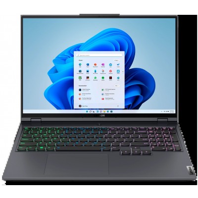 Ноутбук Lenovo Legion 5 Pro 16ACH6H Ryzen 7 5800H 16Gb SSD1Tb NVIDIA GeForce RTX 3060 6Gb 16" IPS WQXGA (2560x1600) Windows 11 Home grey WiFi BT Cam