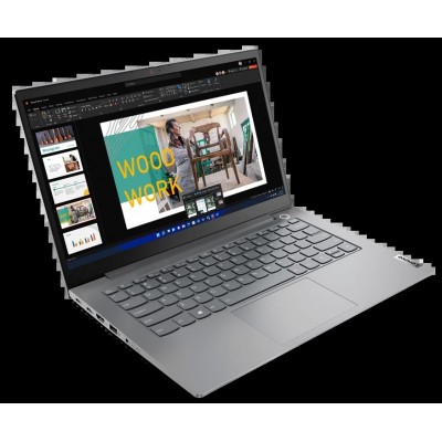 Ноутбук Lenovo ThinkBook 14 G4 ABA 14.0'' FHD(1920x1080) IPS/AMD Ryzen 5 5625U 2.30GHz (Up to 4.3GHz) Hexa/16GB/512GB SSD/Integrated/WiFi/BT5.1/FHD Web Camera/4in1/RJ45/45Wh/6.0h/1,4 kg/W11Pro/1Y/