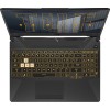 Ноутбук Asus TUF Gaming F15 FX506HEB-HN155 Core i5 11400H 8Gb SSD512Gb NVIDIA GeForce RTX 3050 Ti 4Gb 15.6
