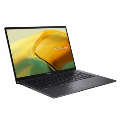 Ноутбук Asus Zenbook 14 UM3402YA-KP688 Ryzen 5 7530U 16Gb SSD512Gb AMD Radeon 14" IPS WQXGA (2560x1600) noOS black WiFi BT Cam Bag (90NB0W95-M016J0)