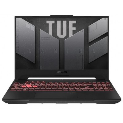 Ноутбук Asus TUF Gaming F15 FX507ZV4-LP106 Core i7 12700H 16Gb SSD1Tb NVIDIA GeForce RTX4060 8Gb 15.6" IPS FHD (1920x1080) noOS grey WiFi BT Cam (90NR0FA7-M007U0)