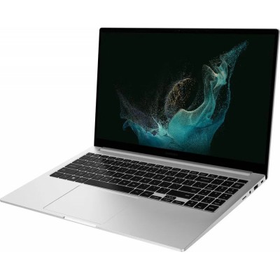 Ноутбук Samsung Galaxy Book 2 NP750 Core i5 1235U 8Gb SSD256Gb Intel Iris Xe graphics 15.6" IPS FHD (1920x1080) Windows 11 Home Multi Language silver WiFi BT Cam (NP750XED-KB3IT)