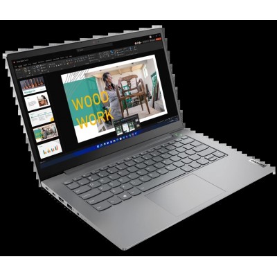 Ноутбук Lenovo ThinkBook 14 G4 IAP 14.0'' FHD(1920x1080) IPS/Intel Core i5-1235U 1.30GHz (Up to 4.40GHz) Deca/16GB/1TB SSD/Integrated/WiFi/BT5.1/FHD Web Camera/4in1/RJ45/45Wh/6.0h/1,4 kg/DOS/1Y/GR