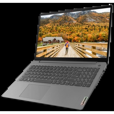 Ноутбук Lenovo IdeaPad 3 15ALC6 Ryzen 3 5300U/ 8Gb /SSD256Gb /AMD Radeon/15.6"/IPS/FHD (1920x1080)/noOS/grey/WiFi/BT/Cam (82KU0094RE)