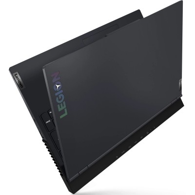 Ноутбук Lenovo Legion 5 15ITH6 Core i5 11400H 16Gb SSD512Gb NVIDIA GeForce RTX 3050 Ti 4Gb 15.6" IPS FHD (1920x1080) Free DOS dk.blue WiFi BT Cam
