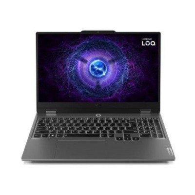 Ноутбук LENOVO LOQ 15IRX9 15.6" 1920x1080/Intel Core i7-13650HX/RAM 24Гб/SSD 512Гб/RTX 4050 6Гб/ENG|RUS/DOS серый 2.38 кг 83DV00ULPS