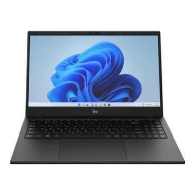Ноутбук IRU Planio 15ING N100 8Gb SSD256Gb Intel Iris Xe graphics 15.6" IPS FHD (1920x1080) Windows 11 Professional black 6000mAh (2059104)