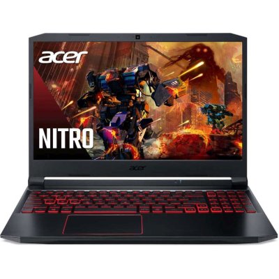 Ноутбук Acer Nitro 5 AN515-55-534C Core i5 10300H 8Gb SSD512Gb NVIDIA GeForce RTX 3050 4Gb 15.6" IPS FHD (1920x1080) noOS black WiFi BT Cam (NH.QB0ER.007)