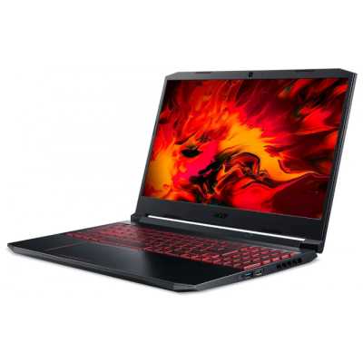 Ноутбук Acer Nitro 5 AN515-55-795H Core i7 10750H 8Gb SSD512Gb NVIDIA GeForce RTX 3050 4Gb 15.6" IPS FHD (1920x1080) Eshell black WiFi BT Cam (NH.QB0ER.004)
