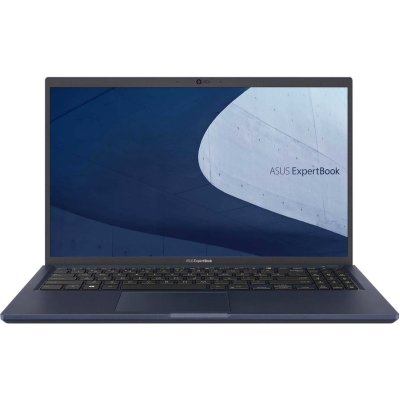 Ноутбук Asus B1500CEAE-BQ1736R 15.6"(1920x1080 (матовый))/Intel Core i3 1115G4(3Ghz)/8192Mb/256PCISSDGb/noDVD/Int:Intel UHD Graphics/Cam/BT/WiFi/war 1y/1.73kg/Star Black/W10Pro 90NX0441-M21000