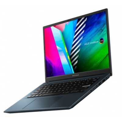 Ноутбук Asus Vivobook Pro 14 OLED K3400PH-KM120W Core i7 11370H 16Gb SSD1Tb NVIDIA GeForce GTX 1650 4Gb 14" OLED 2.8K (2880x1800) Windows 11 Home blue WiFi BT Cam