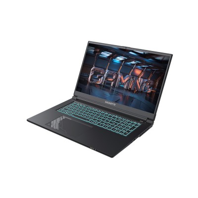 Ноутбук Gigabyte G7 KF Core i5 12500H 16Gb SSD512Gb NVIDIA GeForce RTX4060 8Gb 17.3" IPS FHD (1920x1080) Free DOS black WiFi BT Cam (KF-E3KZ213SD)
