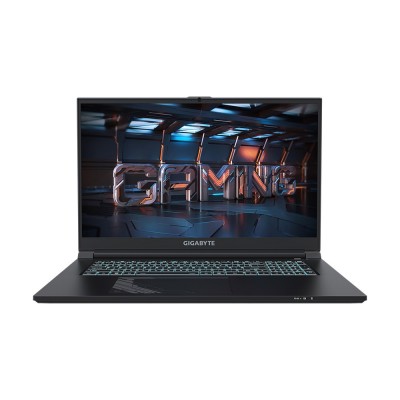 Ноутбук Gigabyte G7 MF Core i5 12500H 16Gb SSD512Gb NVIDIA GeForce RTX4050 6Gb 17.3" IPS FHD (1920x1080) Windows 11 Home black WiFi BT Cam (MF-E2KZ213SH)