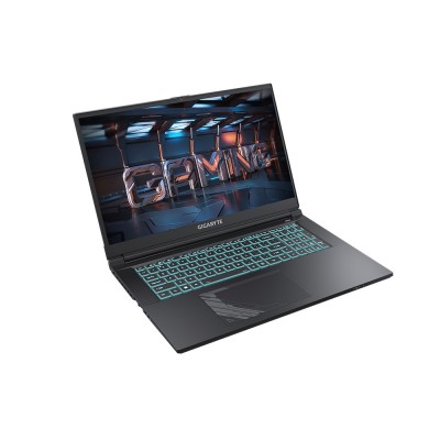 Ноутбук Gigabyte G7 MF Core i5 12500H 16Gb SSD512Gb NVIDIA GeForce RTX4050 6Gb 17.3" IPS FHD (1920x1080) Windows 11 Home black WiFi BT Cam (MF-E2KZ213SH)