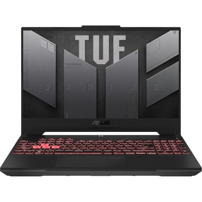 Ноутбук ASUS TUF A15 FA507NU-LP031 15.6" 1920x1080 AMD Ryzen 7 7735HS RAM 16Гб SSD 512Гб NVIDIA GeForce RTX 4050 6Гб ENG/RUS без ОС серый 2.2 кг 90NR0EB5-M006R0