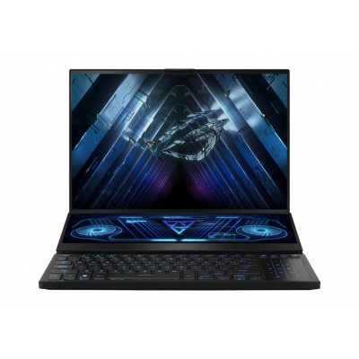 Ноутбук Asus ROG Zephyrus GX650PY-NM085W Ryzen 9 7945HX 32Gb SSD2Tb NVIDIA GeForce RTX4090 16Gb 16" IPS WQXGA (2560x1600) Windows 11 Home black WiFi BT (90NR0BI1-M004X0)