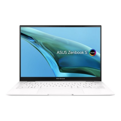 Ноутбук Asus ZenBook Flip S 13 OLED UP5302ZA-LX426W Core i5 1240P 16Gb SSD512Gb Intel Iris Xe graphics 13.3" OLED Touch 2.8K (2880x1800) Windows 11 Home white WiFi BT Cam Bag (90NB0VV2-M00L80)