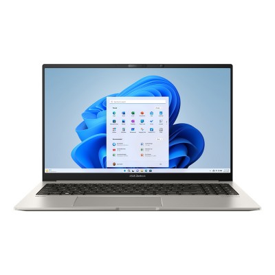 Ноутбук Asus Zenbook UM3504DA-MA399 Ryzen 7 7735U 16Gb SSD1Tb AMD Radeon 15.6" OLED 2.8K (2880x1620) noOS grey WiFi BT Cam (90NB1163-M00J30)