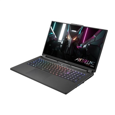 Ноутбук Gigabyte Aorus 17H BXF Core i7 13700H 16Gb SSD1Tb NVIDIA GeForce RTX4080 12Gb 17.3" IPS FHD (1920x1080) Free DOS black WiFi BT Cam (BXF-74KZ554SD)