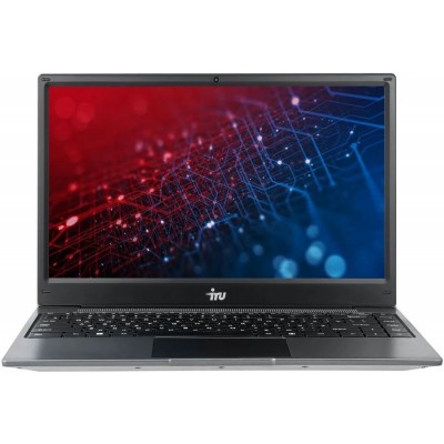 Ноутбук IRU 14EC5 Core i5 1135G7 8Gb SSD256Gb Intel Iris Xe graphics 14.1" IPS FHD (1920x1080) Free DOS grey WiFi BT Cam 4500mAh (1912579)