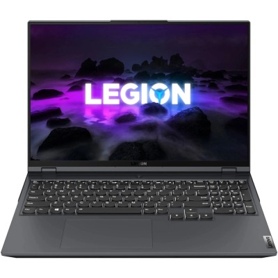 Ноутбук Lenovo Legion 5 Pro 16ARH7H 16"/(2560x1600 IPS)/AMD Ryzen 9 6900HX(3.3Ghz)/32768Mb/2x1024SSDGb/noDVD/Ext:nVidia GeForce RTX3070Ti(8192Mb)/Cam/BT/WiFi/80WHr/war 1y/2.49kg/storm grey/Win11Home +
