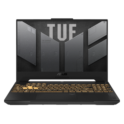 Ноутбук Asus TUF Gaming F17 FX707ZU4-HX058 Core i7 12700H 16Gb SSD512Gb NVIDIA GeForce RTX4050 6Gb 17.3" IPS FHD (1920x1080) noOS grey WiFi BT Cam (90NR0FJ5-M00370)