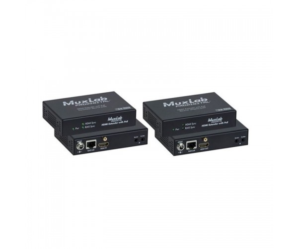 Комплект из приемника и передатчика HDMI / HDBT MuxLab (500451-PoE)