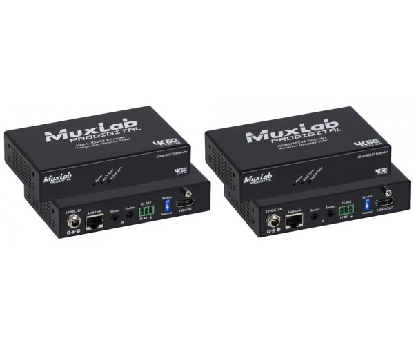 Комплект из приемника и передатчика HDMI / HDBT MuxLab (500459)