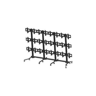 Мобильная стойка для видеостены 3x4 из дисплеев 40" - 47" Wize Pro (VWM463)