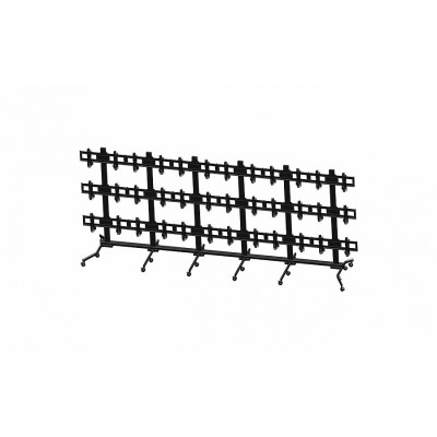 Мобильная стойка для видеостены 6х3 из дисплеев 32"- 47" Wize (VWM663)