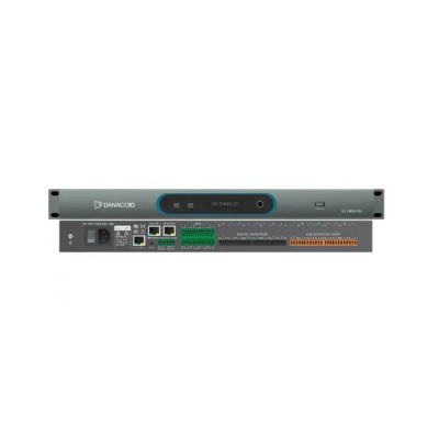 Аудиопроцессор с открытой архитектурой DA-0808D/KX (8х8 входов/выходов, 32х32 Dante)