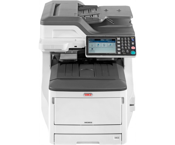 МФУ OKI MC853DN (45850404) + 3 дополнительных черных картриджа (запуск инженером)