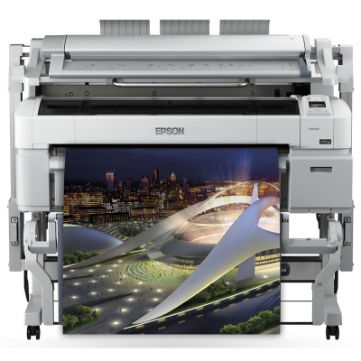 Плоттер EPSON SureColor SC-T5200 MFP PS (C11CD67301A1) со стендом