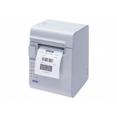 Чековый принтер EPSON TM-L90, термальный, белый (C31C412652A0)