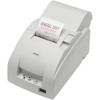 Чековый принтер EPSON TM-U220A-007, матричный, белый (C31C513007)