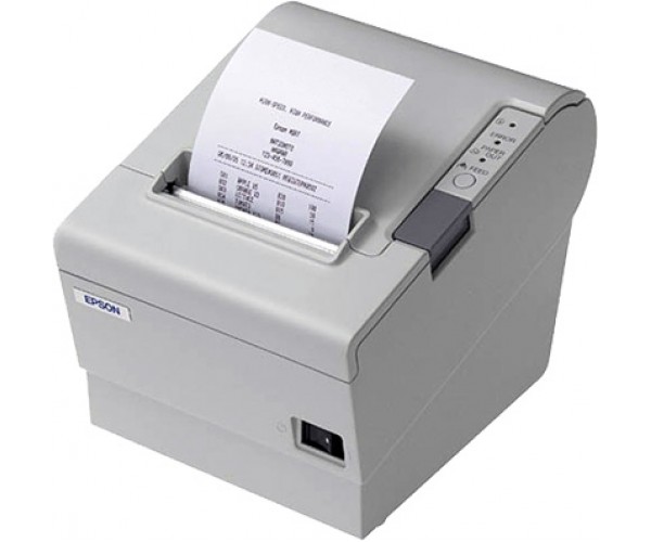 Чековый принтер EPSON TM-T88V-012, термальный, белый (C31CA85012) (COM + PS-180)