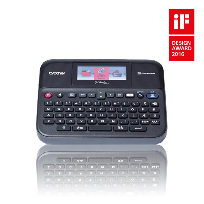 Принтер-этикеток BROTHER PT-D600VP для печати наклеек, черный, с кейсом (PTD600VPR1)