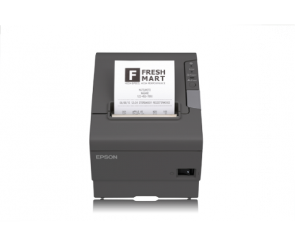 Чековый принтер EPSON TM-T88V (833), термальный, серый (C31CA85833)