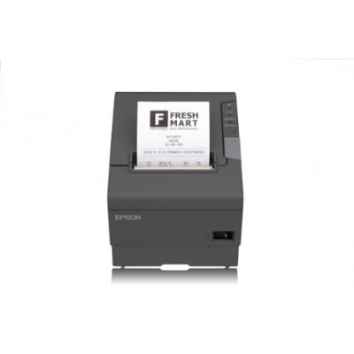 Чековый принтер EPSON TM-T88V (833), термальный, серый (C31CA85833)