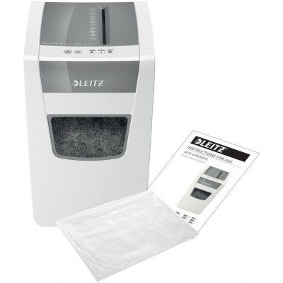 Leitz 80010000 Шредер Leitz IQ Home Office (секр.P-4)/фрагменты/10лист./23лтр./скрепки/скобы
