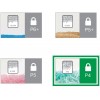 Leitz 80030000 Шредер Leitz IQ Office (секр.P-4)/фрагменты/15лист./23лтр./скрепки/скобы