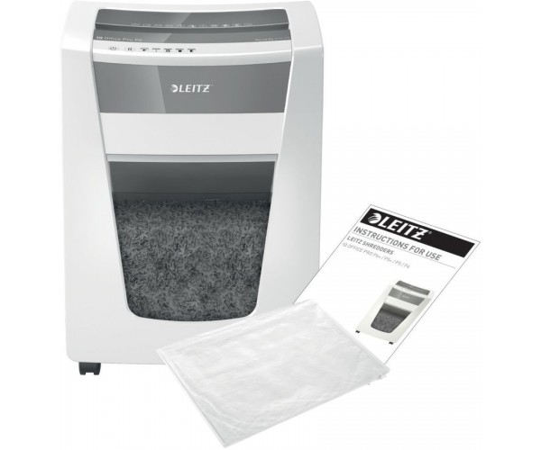 Leitz 80050000 Шредер Leitz IQ Office Pro (секр.P-5)/фрагменты/15лист./30лтр./скрепки/скобы
