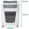 Leitz 80050000 Шредер Leitz IQ Office Pro (секр.P-5)/фрагменты/15лист./30лтр./скрепки/скобы