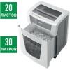 Leitz 80060000 Шредер Leitz IQ Office Pro (секр.P-4)/фрагменты/20лист./30лтр./скрепки/скобы