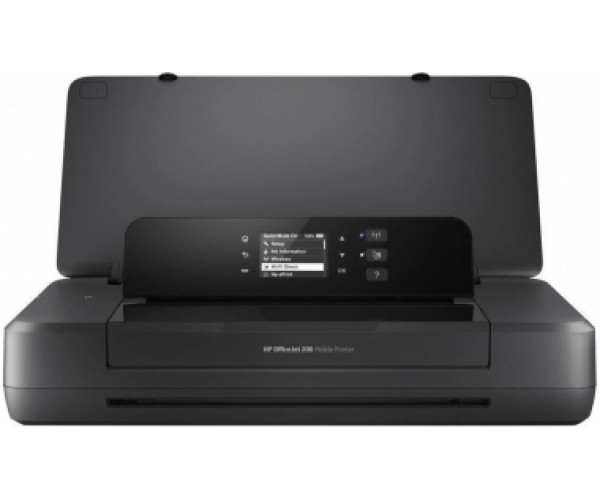 Принтер HP OfficeJet 200 Mobile черный (CZ993A) — мобильный цветной принтер с Wi-Fi и аккумулятором
